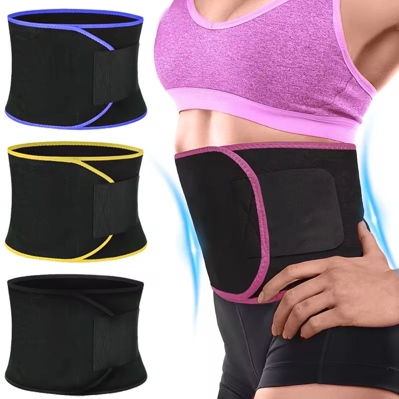 Running Gear Headband - Sabuk penyangga pinggang pembakar lemak perut,