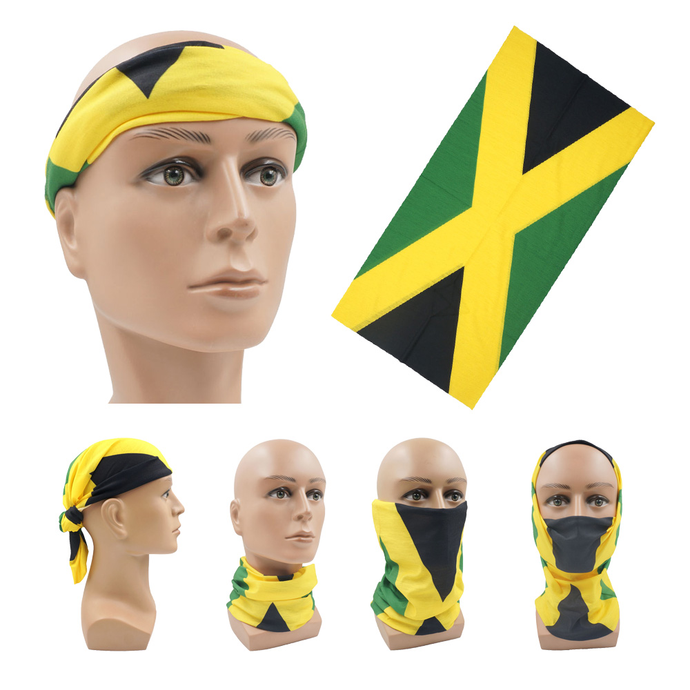 Running Gear Headband - Masker wajah lari bernapas syal bendera