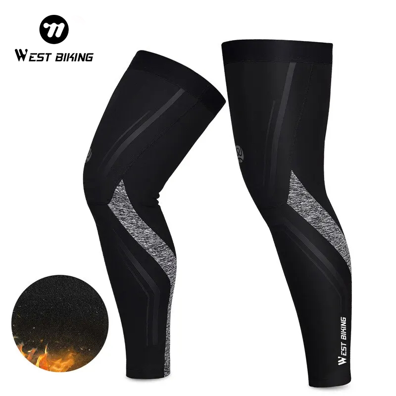 Running Gear In Winter - WEST BIKING lengan kaki hangat, legging