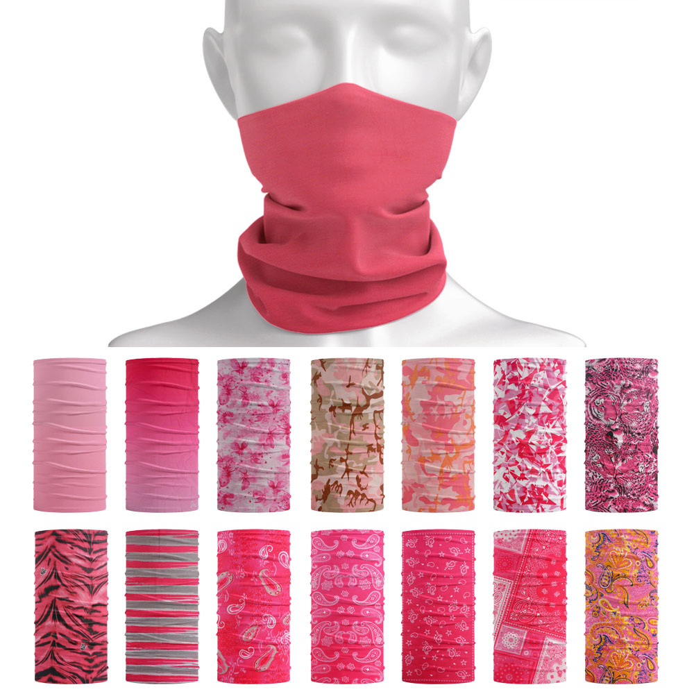 Running Gear Headband - Bandana penutup leher bersepeda wanita, ikat
