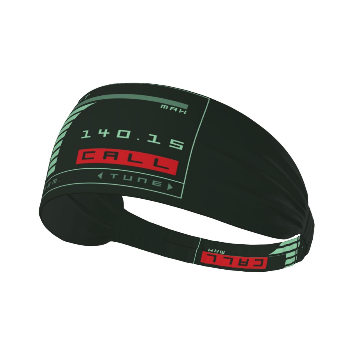 Running Gear Headband - Metal Gear Solid Codec Screen Terinspirasi