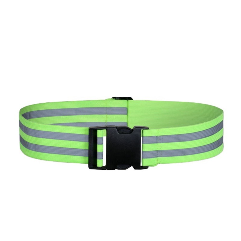 Running Gear Yellow - 2 Buah Sabuk Reflektif Dapat Diregangkan,