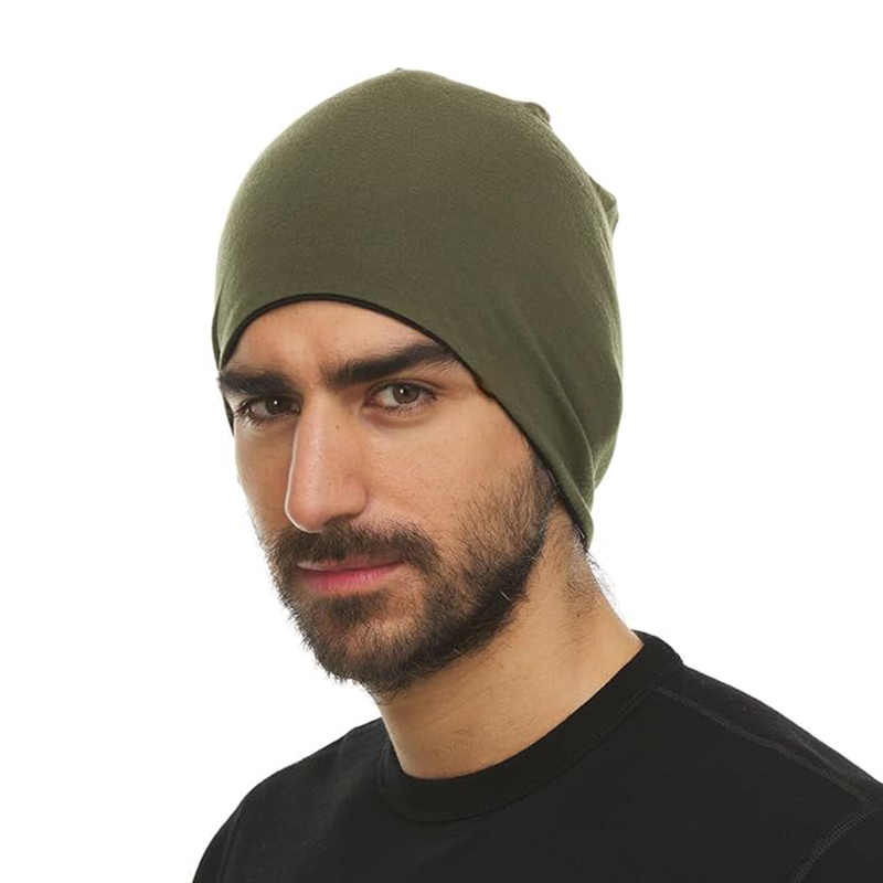 Running Gear In Winter - Topi Kupluk Unisex 100% Wol Merino