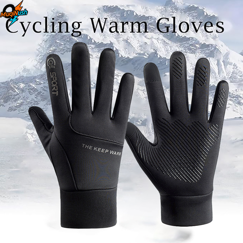 Running Gear In Winter - Sarung Tangan Bersepeda Musim Dingin MuqiNush