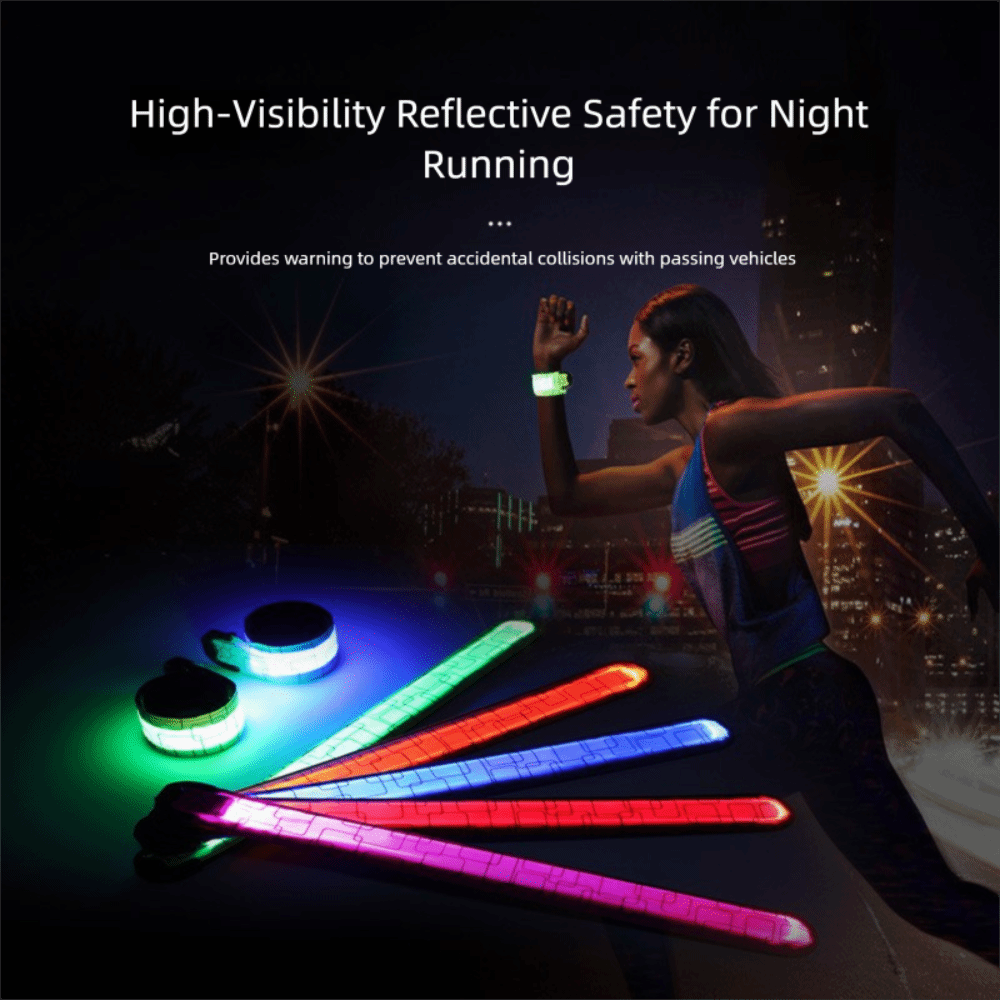 Running Gear Usa - Gelang Lari Malam Gaya Baterai 5