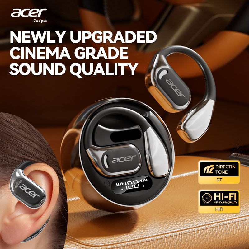 【Acer 510】Earphone Nirkabel Ow - Earphone Sport Hook ulasan dan harga