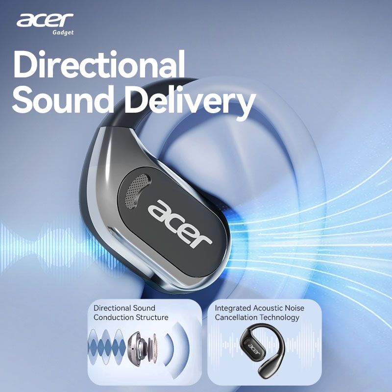 【Acer 510】Earphone Nirkabel Ow - Earphone Sport Hook ulasan dan harga