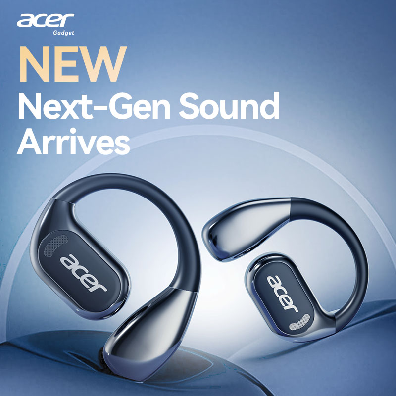 【Acer 510】Earphone Nirkabel Ow - Earphone Sport Hook ulasan dan harga