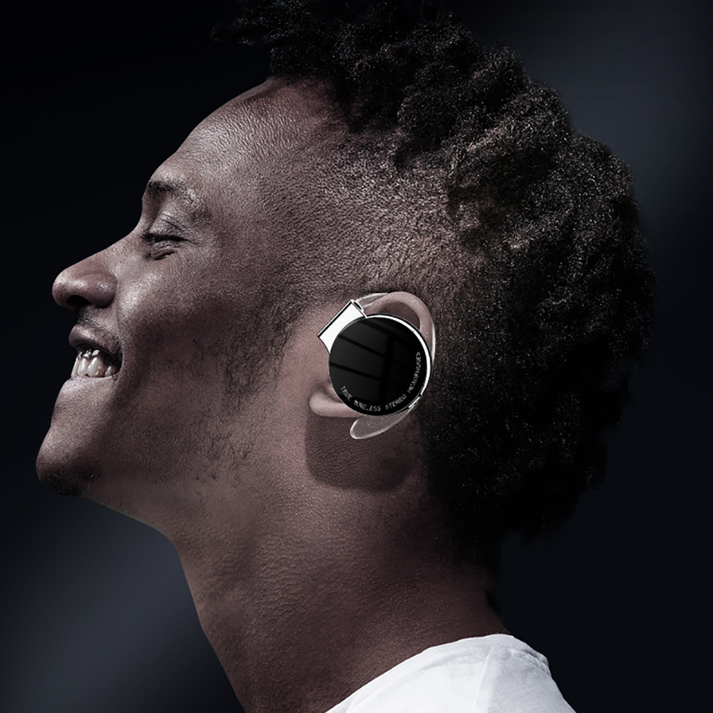 F2 TWS Earphone dengan Mikrofo - Earphone Sport Hook ulasan dan harga