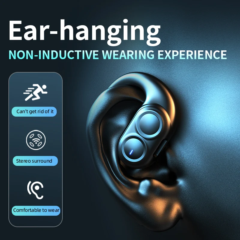 Headphone Bluetooth Nirkabel H - Earphone Sport Hook ulasan dan harga