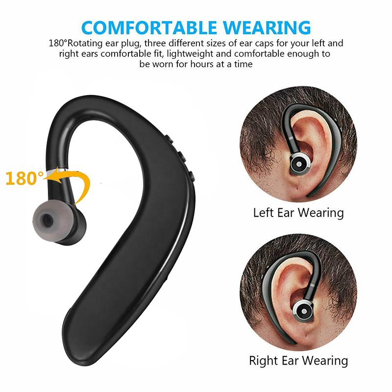 Headphone Bluetooth Handsfree  - Earphone Sport Hook ulasan dan harga
