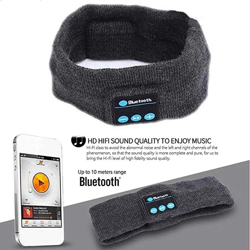 Earphone Bluetooth nirkabel, H - Running Gear Headband ulasan dan harga