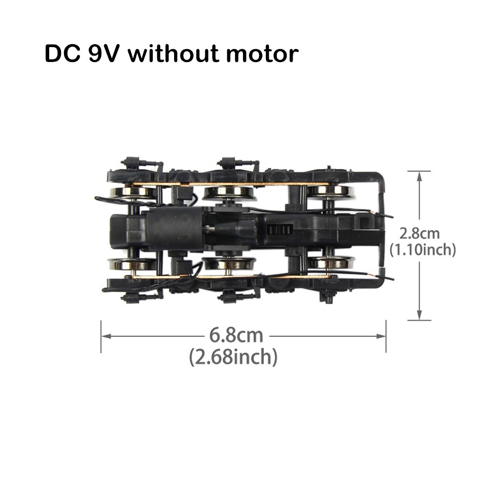 Ho Scale 1:87 Chassis Bogie Mo - Running Gear Railway ulasan dan harga