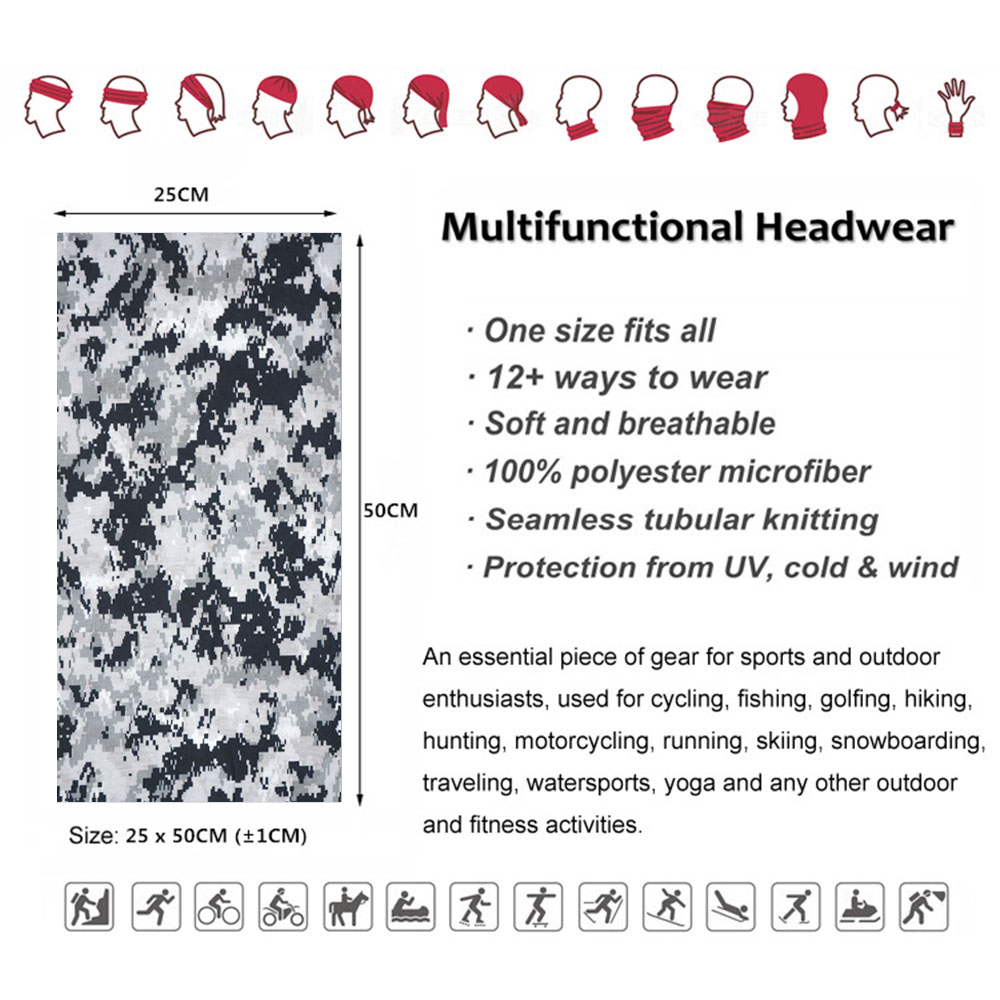 Bandana Olahraga luar ruangan  - Running Gear Headband ulasan dan harga