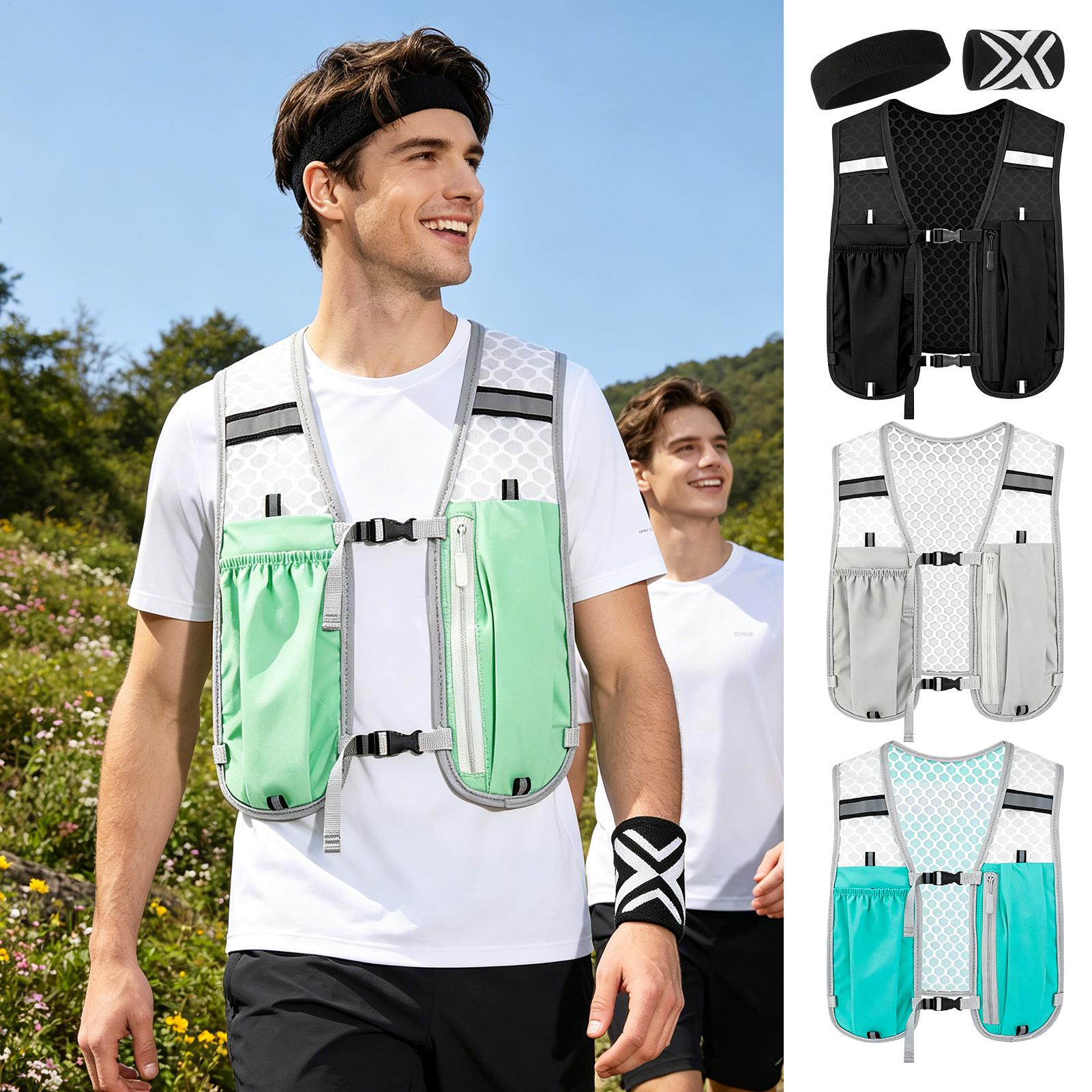 Rompi Lari Malam Hari Perlengk - Running Gear Headband ulasan dan harga