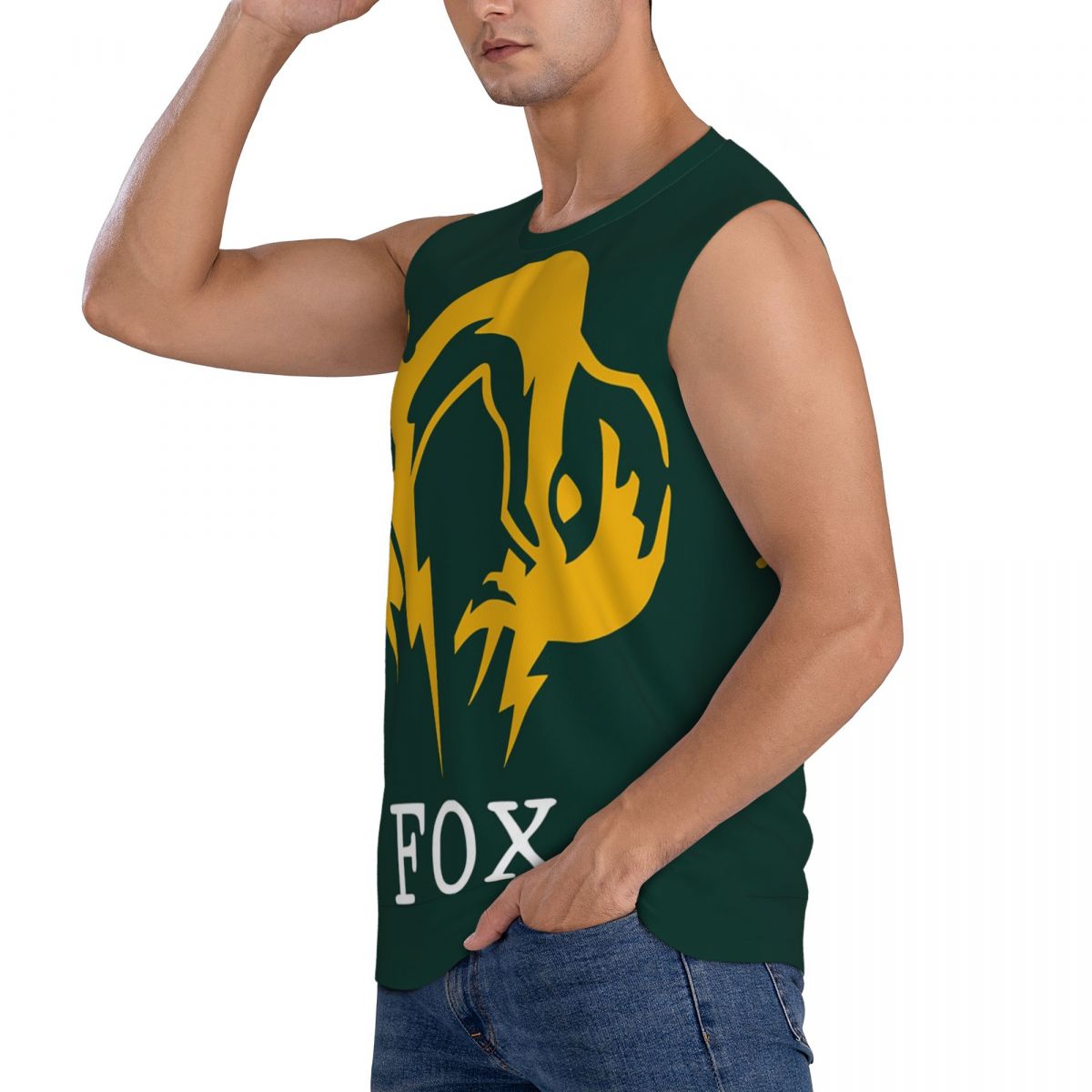 Metal Gear Solid Fox Men Tank  - Running Gear Shop ulasan dan harga
