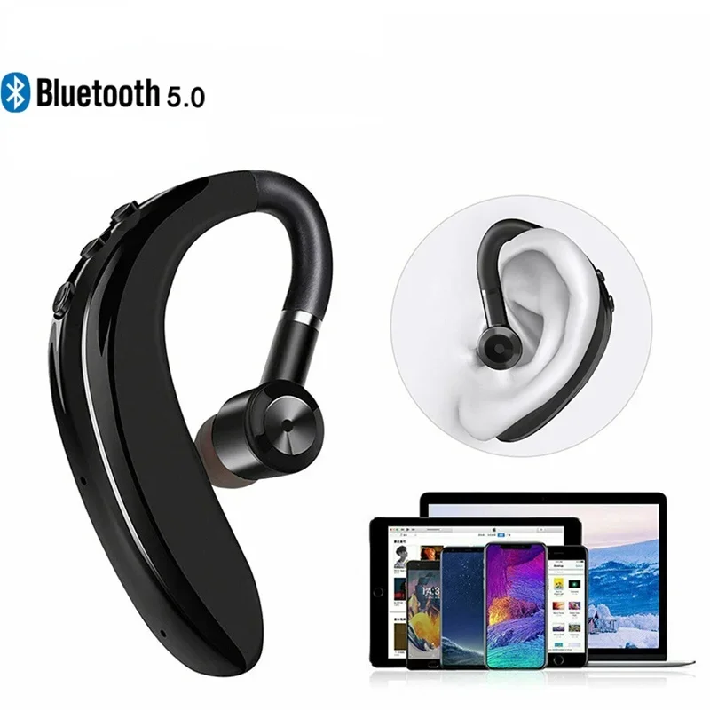 Earphone Bluetooth Nirkabel Ba - Earphone Sport Hook ulasan dan harga