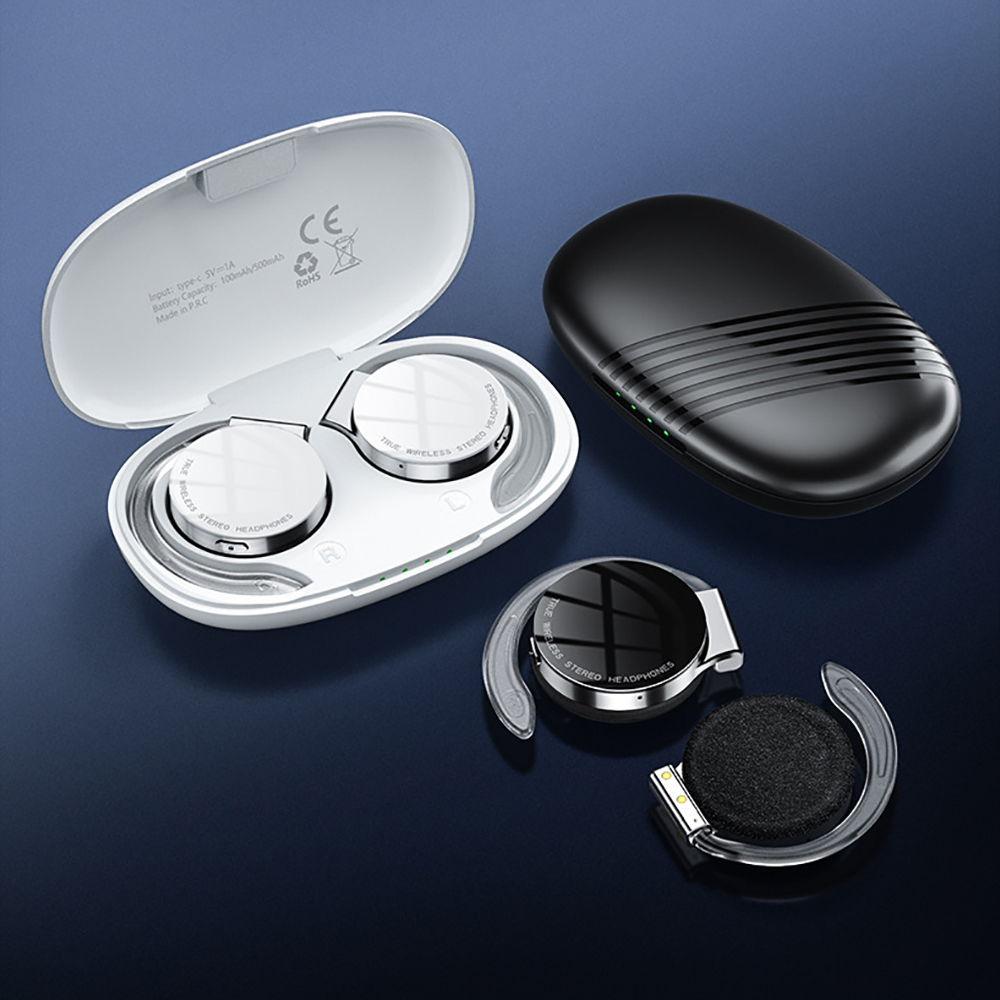 F2 Headset Bluetooth nirkabel  - Earphone Sport Hook ulasan dan harga