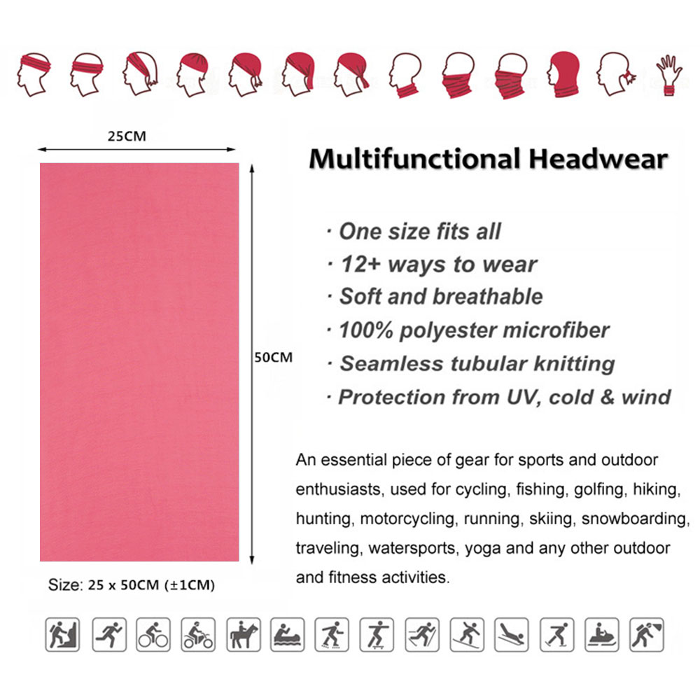 Bandana penutup leher berseped - Running Gear Headband ulasan dan harga