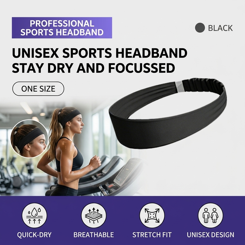 Headband Olahraga Bernapas, Me - Running Gear Headband ulasan dan harga