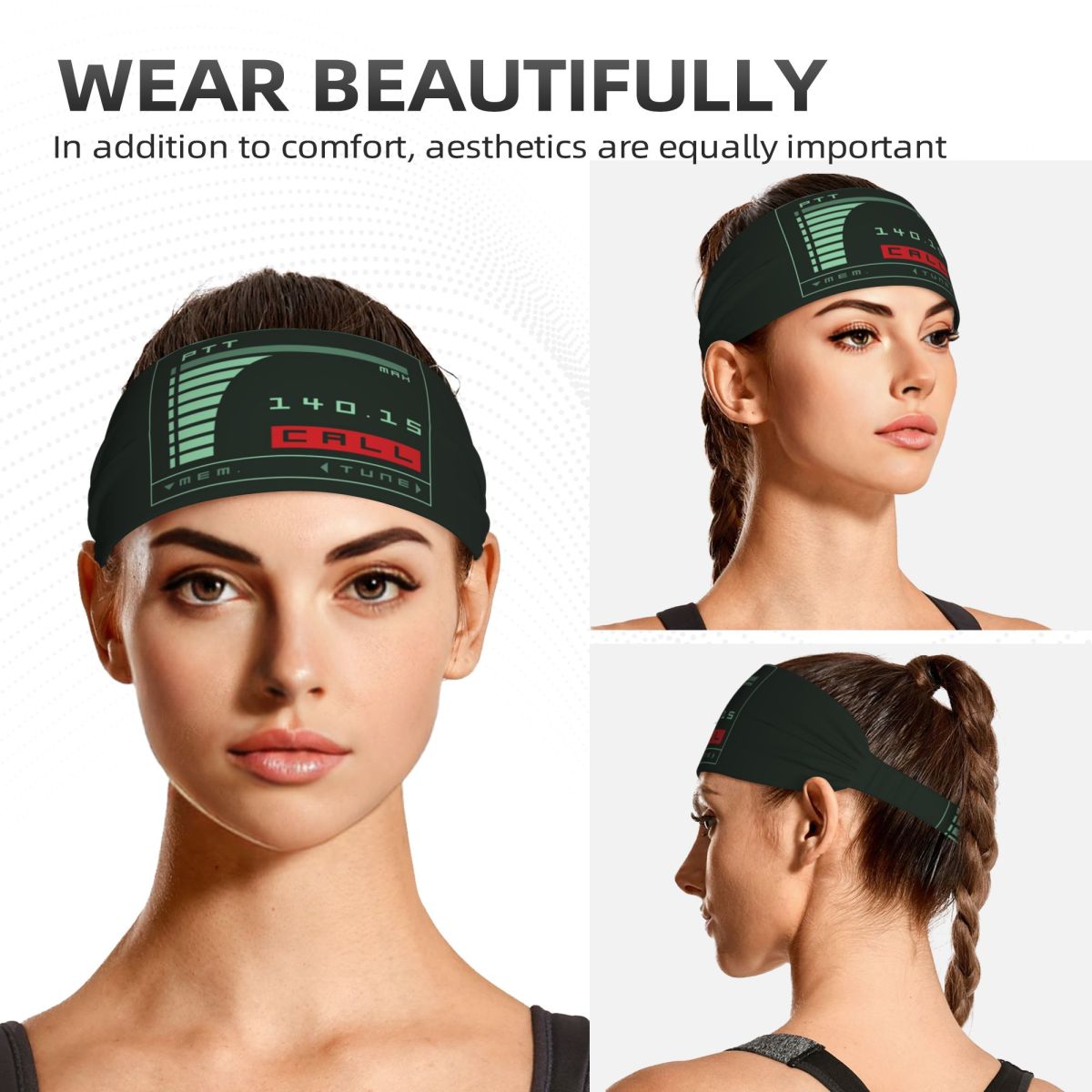 Metal Gear Solid Codec Screen  - Running Gear Headband ulasan dan harga