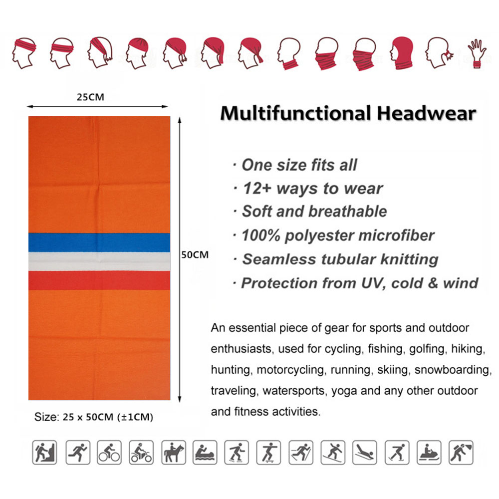 Bandana bendera nasional Gaite - Running Gear Headband ulasan dan harga