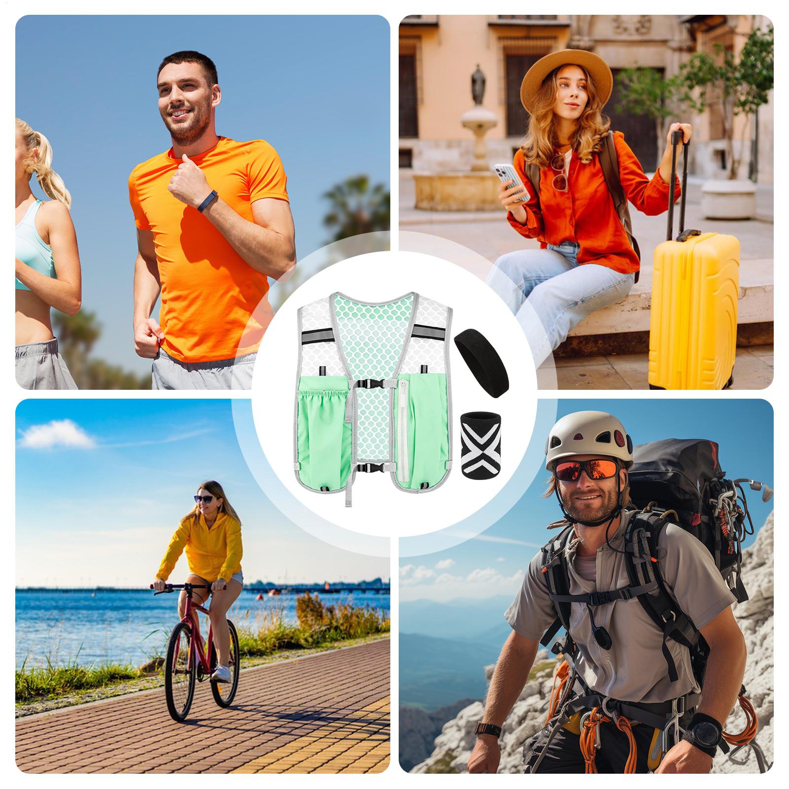 Rompi Lari Keselamatan Olahrag - Running Gear Headband ulasan dan harga