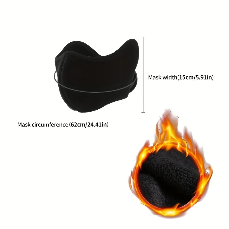 1 Buah Masker Wajah Anti Beku  - Running Gear In Cold Weather ulasan dan harga
