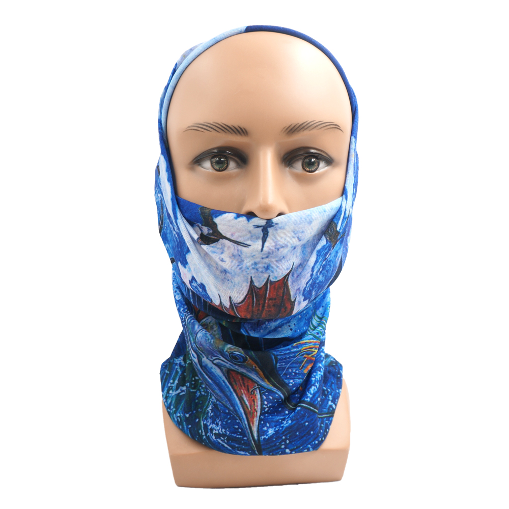 Bandana leher pola sisik ikan, - Running Gear Headband ulasan dan harga