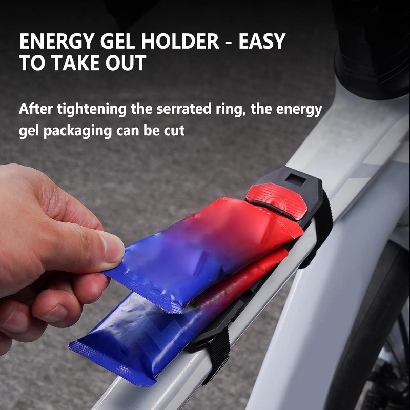 Tempat Gel Energi Sepeda Tali  - Energy Gel Pack ulasan dan harga